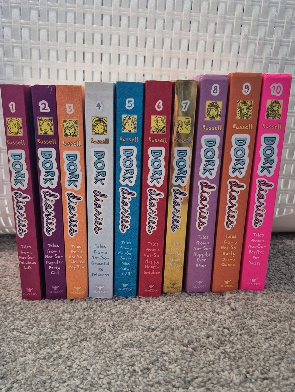 Russell Athletic Dork Diaries Book Set - Multicolor